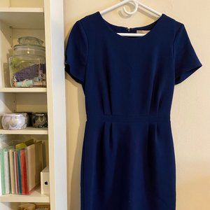 Blue Formal /Work Appropriate Dress